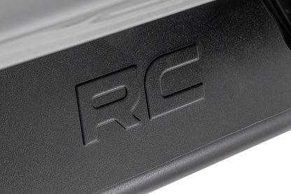 Rough Country 14011 OV2 Running Boards | Side Step Bars | Crew Cab | Ford F-150/Lightning/F-250/F-350 (15-26)