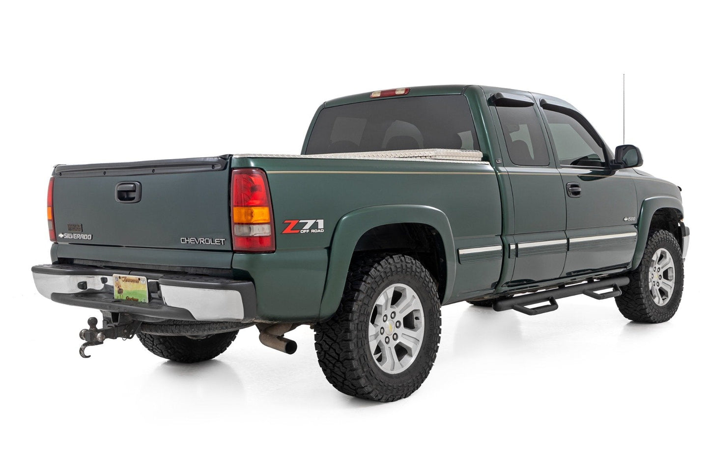 Rough Country RCC9989QCB Nerf Steps | Cab Length | Chevy/GMC 1500 2WD/4WD (99-06 & Classic)