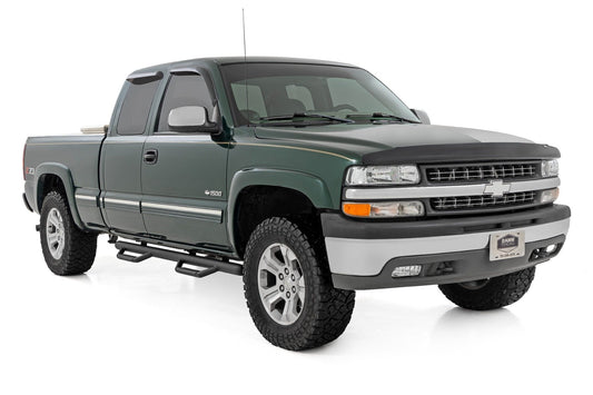 Rough Country RCC9989QCB Nerf Steps | Cab Length | Chevy/GMC 1500 2WD/4WD (99-06 & Classic)
