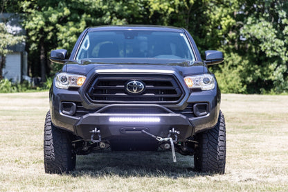 Rough Country 10718 Front Bumper | Hybrid | 20" Blk LED | Toyota Tacoma 2WD/4WD (2016-2023)