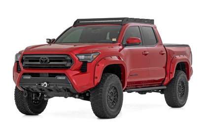 Rough Country 44011 RPT2 Running Board | Double Cab | Black | Toyota Tacoma 2WD/4WD (2024-2025)