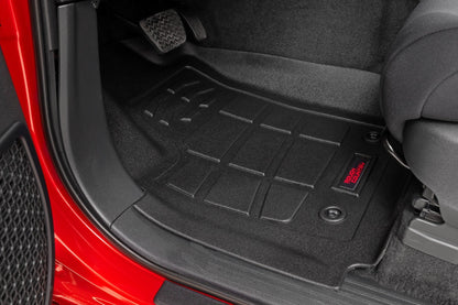 Rough Country SM71223 Sure-Fit Floor Mats | Front | Double Cab | Toyota Tacoma 2WD/4WD (2024-2026)