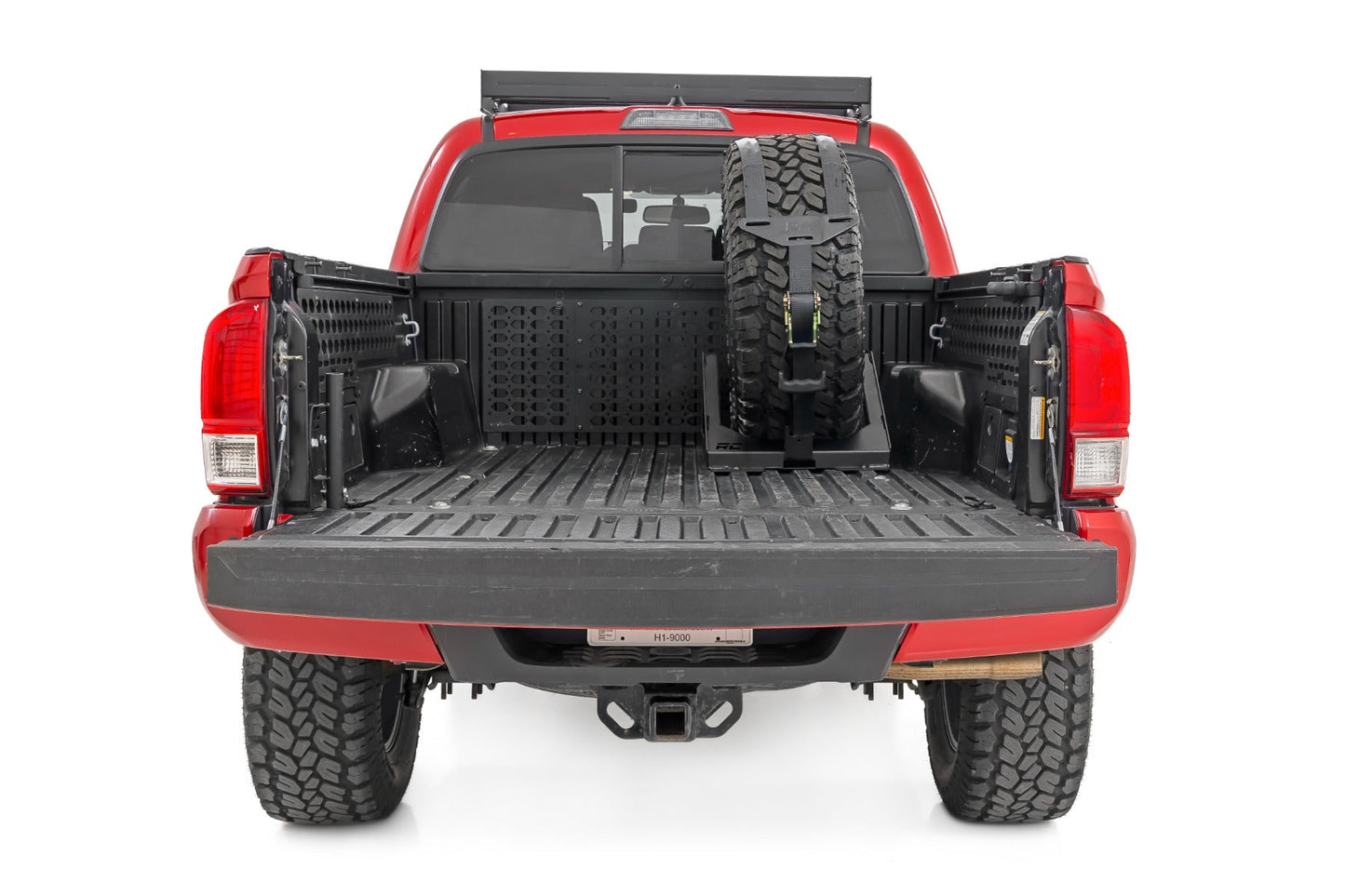 Rough Country 99073 Bed Mount Spare Tire Carrier | Universal | Multiple Makes & Models (Chevy/Dodge/Ford/GMC/Ram)