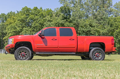 Rough Country 97650RED 3.5 Inch Lift Kit | Knuckle | Vertex | w/ Overloads | Chevy/GMC 2500HD/3500HD (11-19)