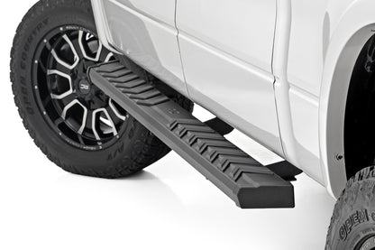 Rough Country 41012 BA2 Running Board | Side Step Bars | Ford F-150 2WD/4WD (2009-2014)