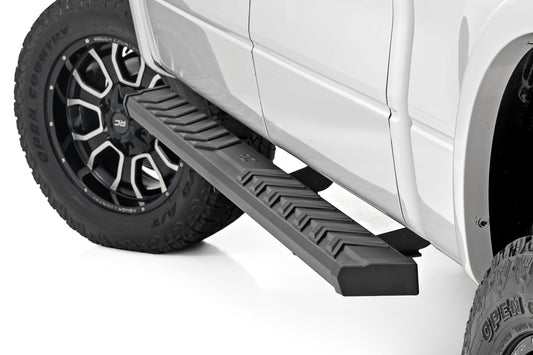 Rough Country 41012 BA2 Running Board | Side Step Bars | Ford F-150 2WD/4WD (2009-2014)