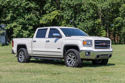 Rough Country 41001A BA2 Running Board | Side Step Bars | Chevy/GMC 1500/2500HD/3500HD (07-19 & Classic)
