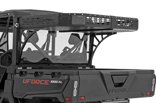 Rough Country 96121 Cargo Rack | Dual 2" Black LED Pairs | Flush Mount | CFMOTO UFORCE 1000