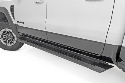 Rough Country SRB01950A HD2 Aluminum Running Boards | Crew Cab | Ram 1500 (19-26)/1500 TRX (21-24)