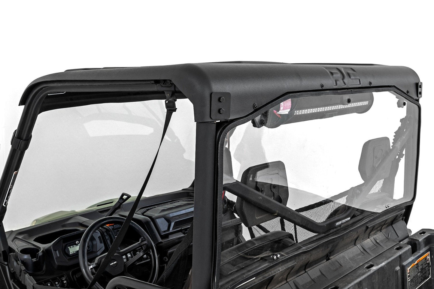 Rough Country 97085 UTV Roof | 2-Door | Can-Am Defender HD 5/HD 7/HD 8/HD 9/HD 10