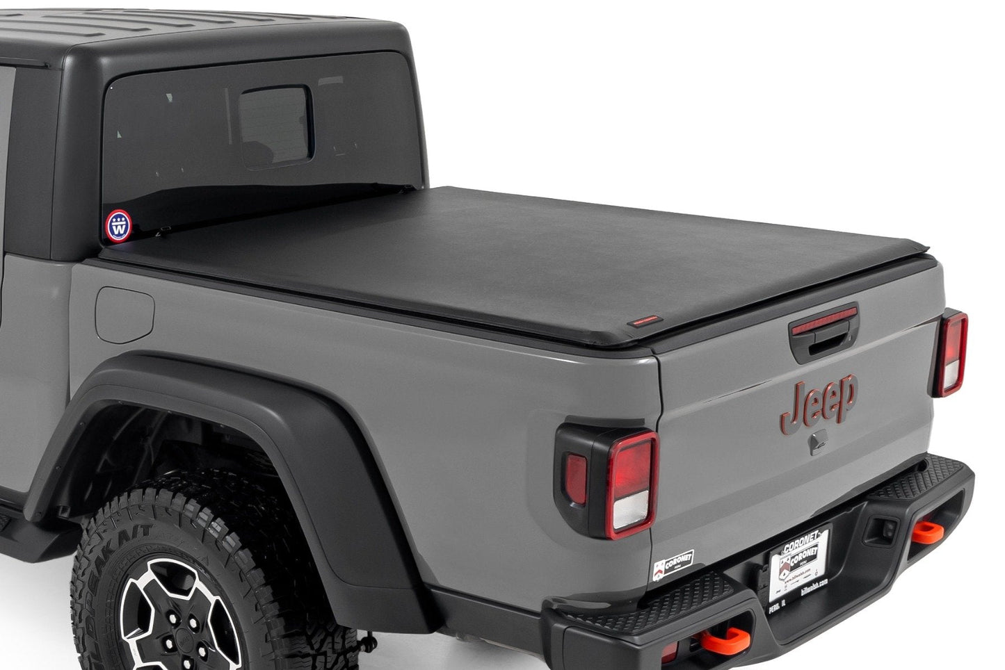 Rough Country 42620500 Soft Roll Up Bed Cover | 5 Bed | Jeep Gladiator JT 4WD (2020-2025)