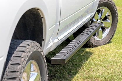 Rough Country 41003A BA2 Running Board | Side Step Bars | Ram 1500/2500/3500 2WD/4WD (2010-2025 & Classic)