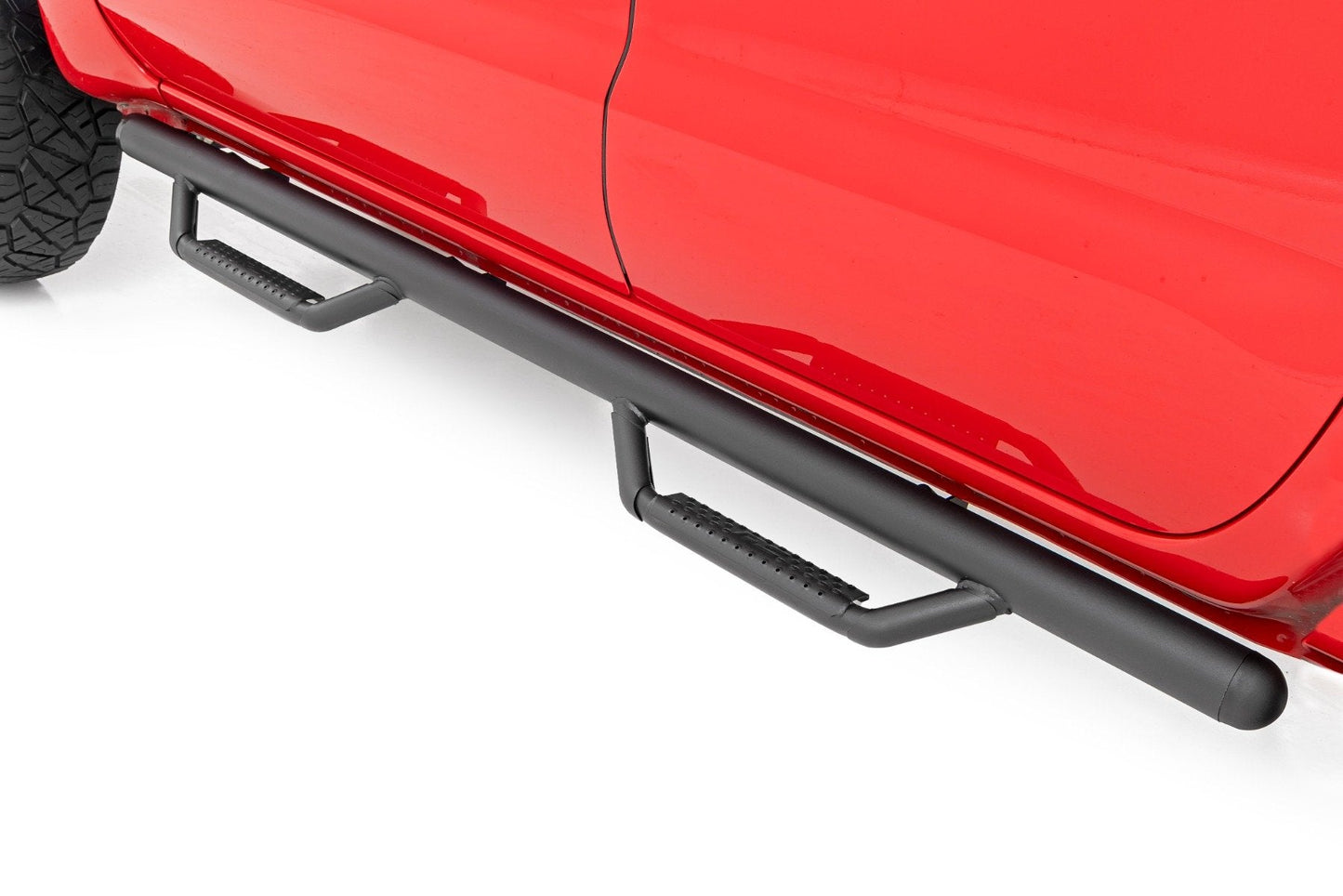 Rough Country 82001C Nerf Steps | Cab Length | Crew Cab | Nissan Frontier 2WD/4WD (2005-2026)