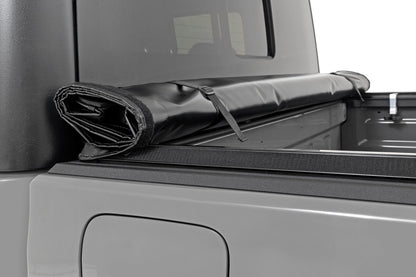Rough Country 42620500 Soft Roll Up Bed Cover | 5 Bed | Jeep Gladiator JT 4WD (2020-2025)