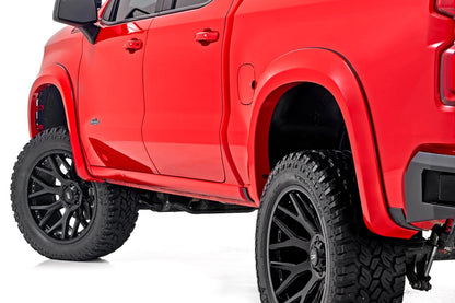 Rough Country S-C12210-GBA Fender Flares | Sport | GBA Black | Chevy Silverado 1500 2WD/4WD (2019-2026 & Refresh)