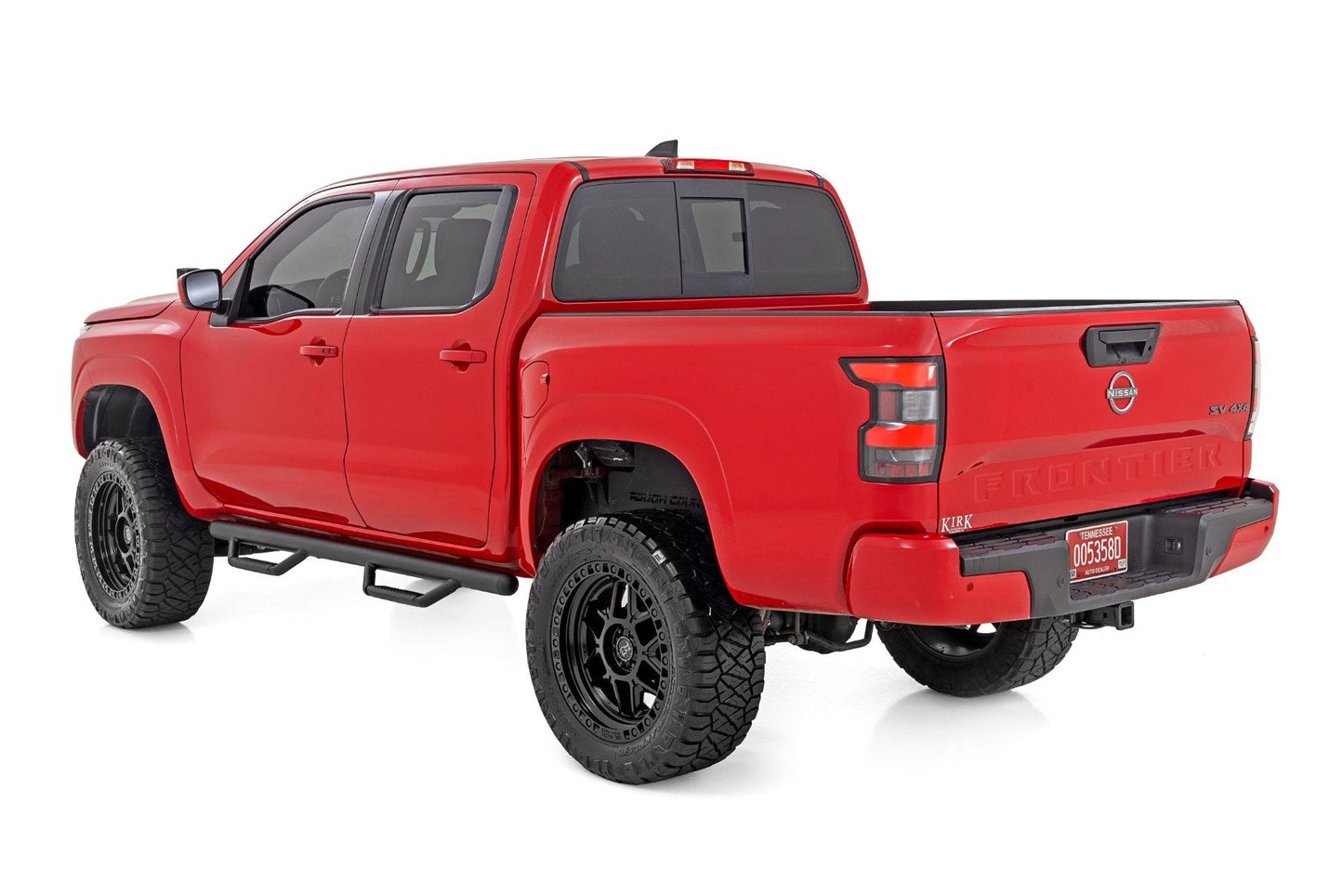 Rough Country 82001C Nerf Steps | Cab Length | Crew Cab | Nissan Frontier 2WD/4WD (2005-2026)