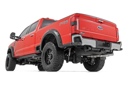 Rough Country F-F20231-JS Pocket Fender Flares | JS Iconic Silver | Ford F-250/F-350 Super Duty (23-26)
