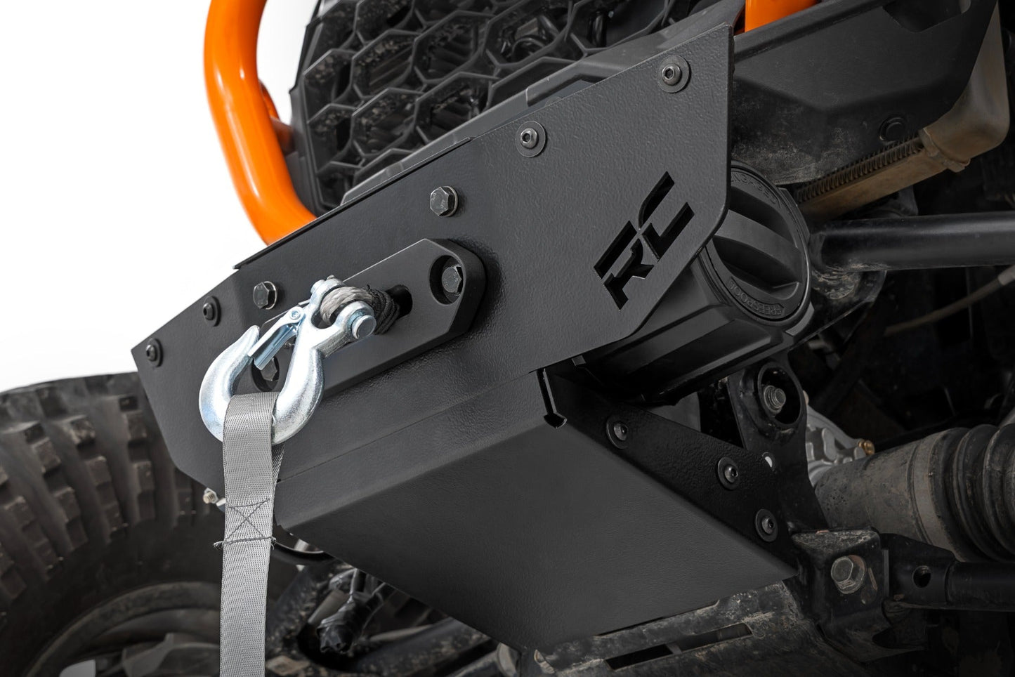 Rough Country 93204 Winch Mount | Polaris RZR XP 1000