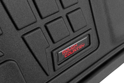 Rough Country SM29912A Sure-Fit Floor Mats | FR & RR | Chevy/GMC 1500 (99-06 & Classic)