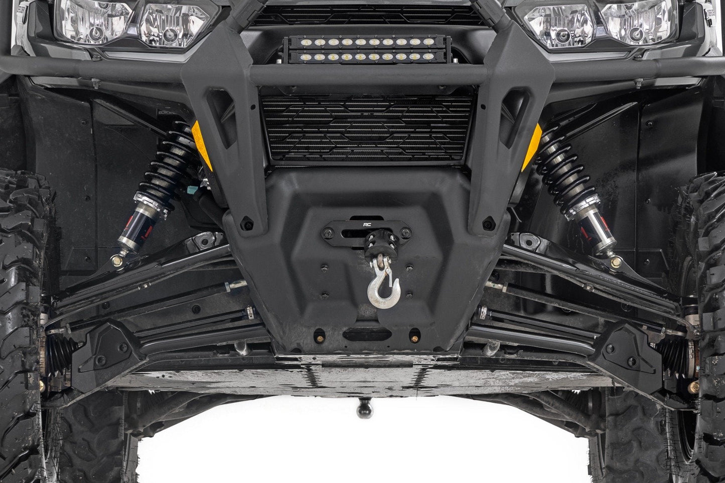 Rough Country 301011 M1 Front Coil Over Shocks | Ride Height Adjust | Can-Am Defender MAX HD10