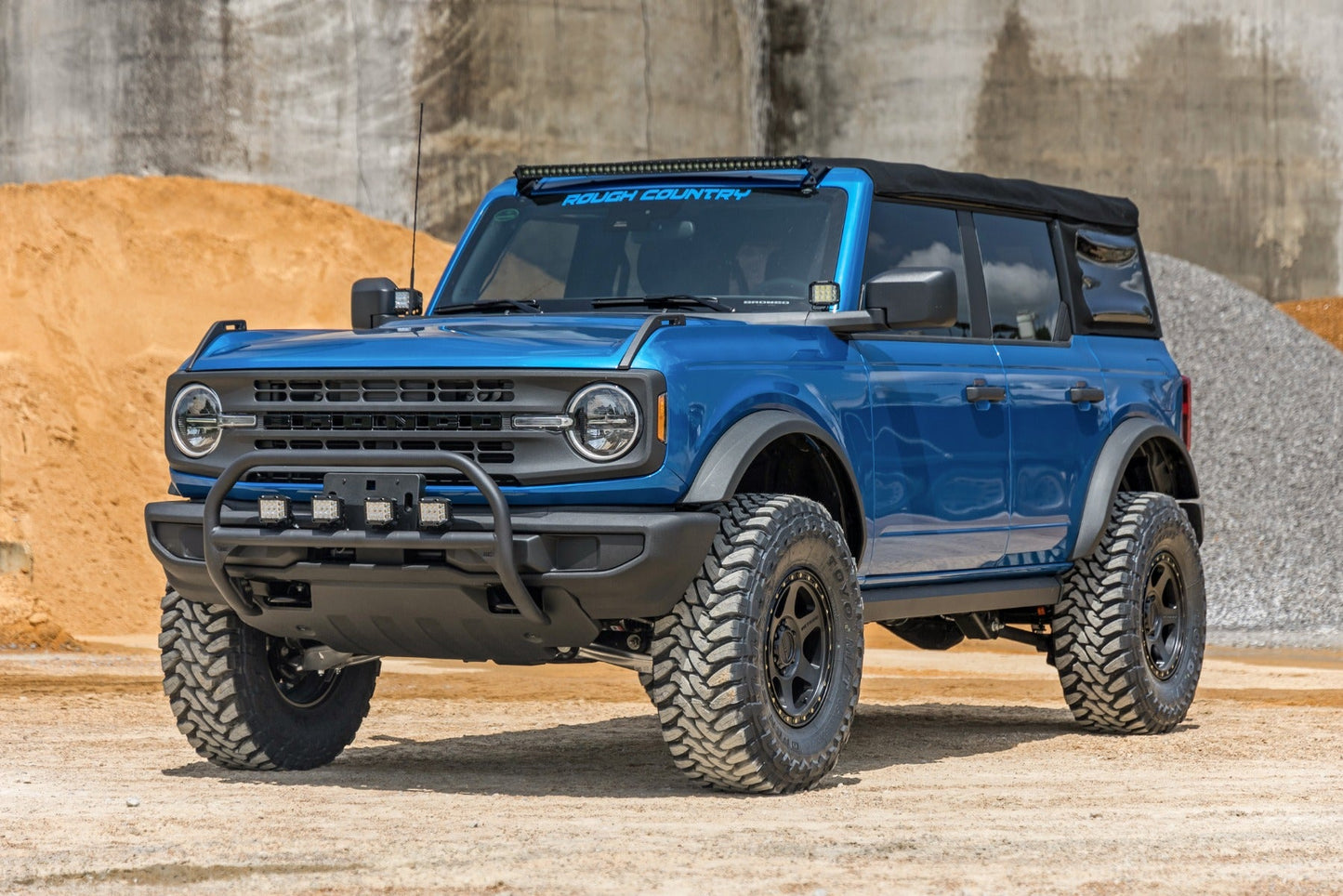 Rough Country 51045 Nudge Bar | Ford Bronco 4WD (2021-2025)