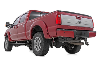 Rough Country PSR091710 Power Running Boards | Dual Electric Motor | Ford F-250/F-350 Super Duty (08-16)