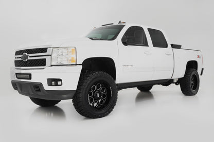 Rough Country 96201006 Rough Country 96 Series Wheel | One-Piece | Gloss Black | 20x10 | 8x180 | -19mm