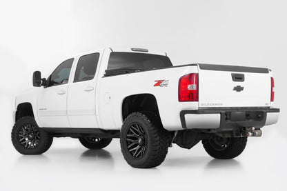 Rough Country 95201006M Rough Country 95 Series Wheel | One-Piece | Gloss Black Machined | 20x10 | 8x180 | -19mm