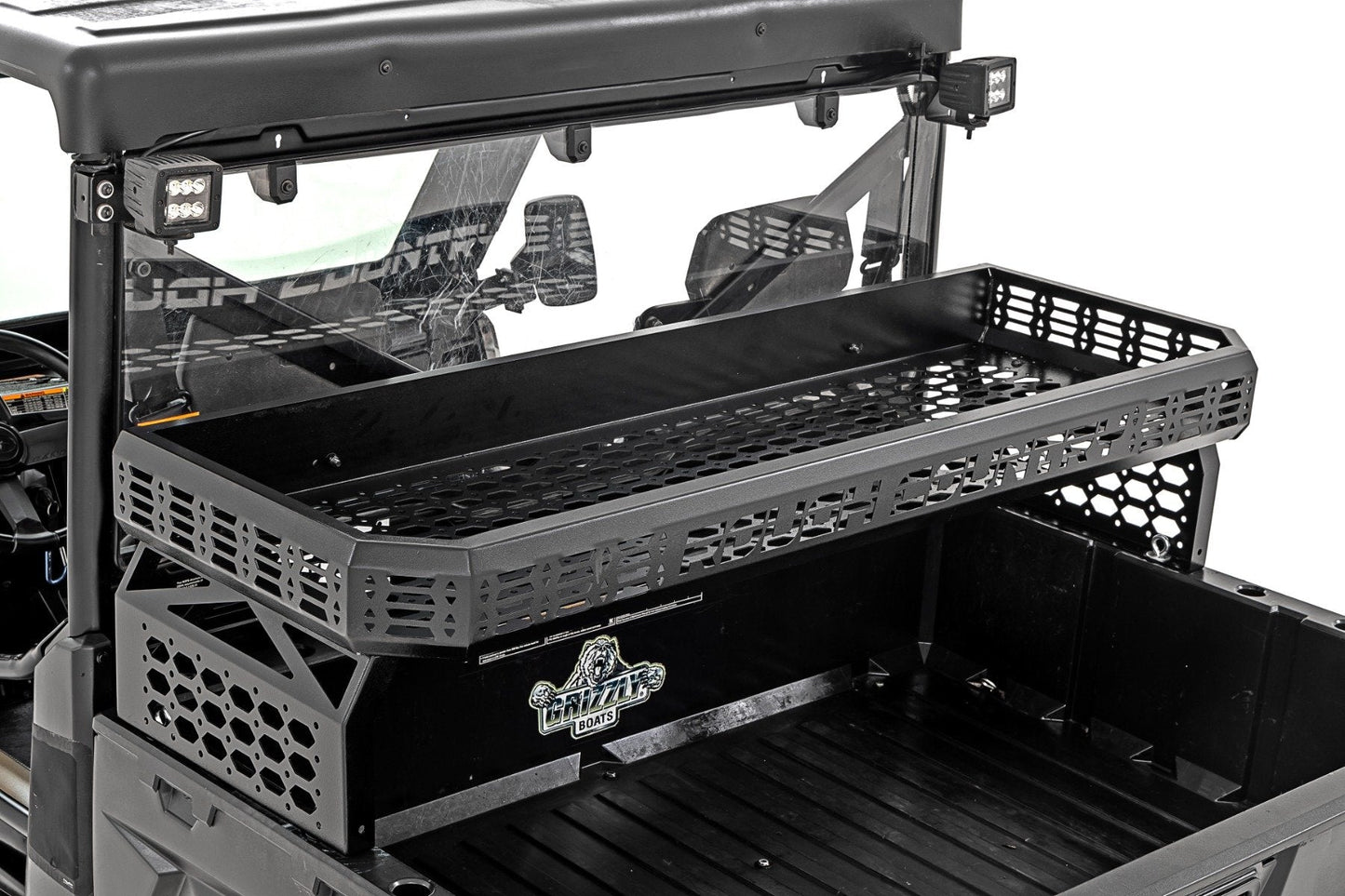 Rough Country 99087 Over Bed Cargo Rack | Polaris Ranger XP Kinetic