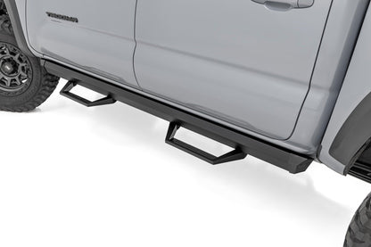 Rough Country 71096 SRL2 Adj Aluminum Step | Double Cab | Toyota Tacoma 2WD/4WD (2005-2023)