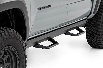 Rough Country 71096 SRL2 Adj Aluminum Step | Double Cab | Toyota Tacoma 2WD/4WD (2005-2023)