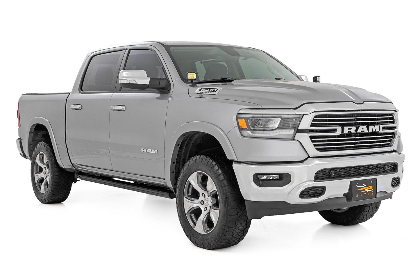 Rough Country 82291 LED Light Kit | Ditch Mount | 2" Black Pair | Flood | Ram 1500 2WD/4WD (19-26)