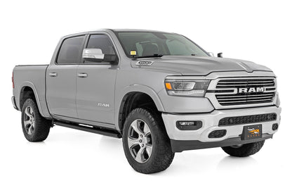 Rough Country 82289 LED Light Kit | Ditch Mount | 2" Black Pair | Amber DRL | Ram 1500 (19-26)