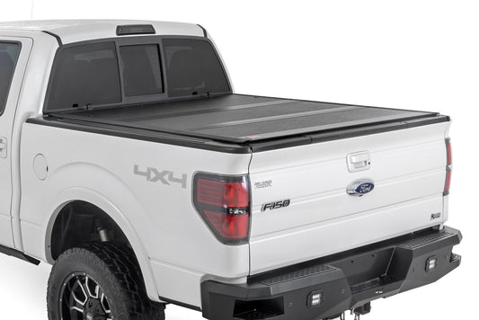 Rough Country 47214550B Hard Low Profile Bed Cover | 5'7" Bed | Ford F-150 2WD/4WD (2004-2014)