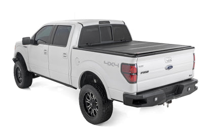 Rough Country 47214550B Hard Low Profile Bed Cover | 5'7" Bed | Ford F-150 2WD/4WD (2004-2014)
