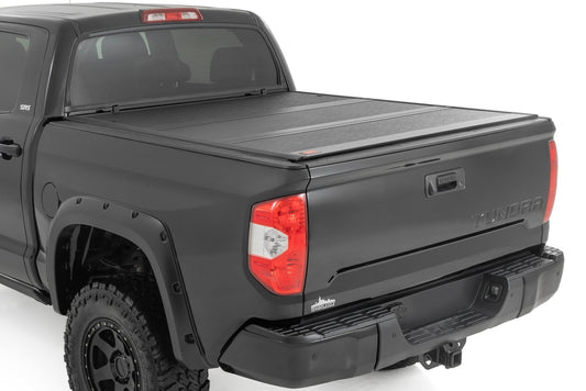 Rough Country 47414550B Hard Low Profile Bed Cover | 5'7" Bed | Toyota Tundra 2WD/4WD (2007-2021)