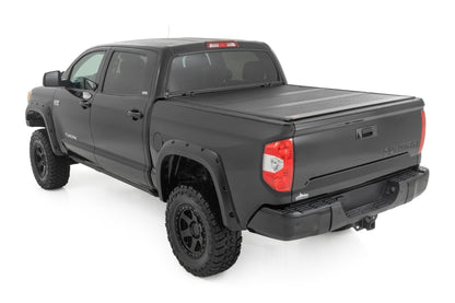 Rough Country 47414550B Hard Low Profile Bed Cover | 5'7" Bed | Toyota Tundra 2WD/4WD (2007-2021)