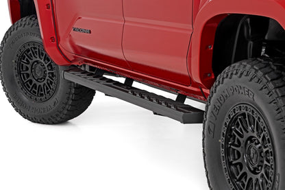 Rough Country 41013 BA2 Running Boards | Side Step Bars | Double Cab | Toyota Tacoma (24-25)
