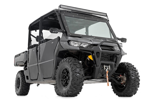 Rough Country 97041BLK Aluminum Control Arms | High Clearance w/ 2" Forward Offset | Can-Am Defender HD 5/HD 8/HD 9/HD 10