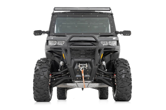 Rough Country 97041BLK Aluminum Control Arms | High Clearance w/ 2" Forward Offset | Can-Am Defender HD 5/HD 8/HD 9/HD 10