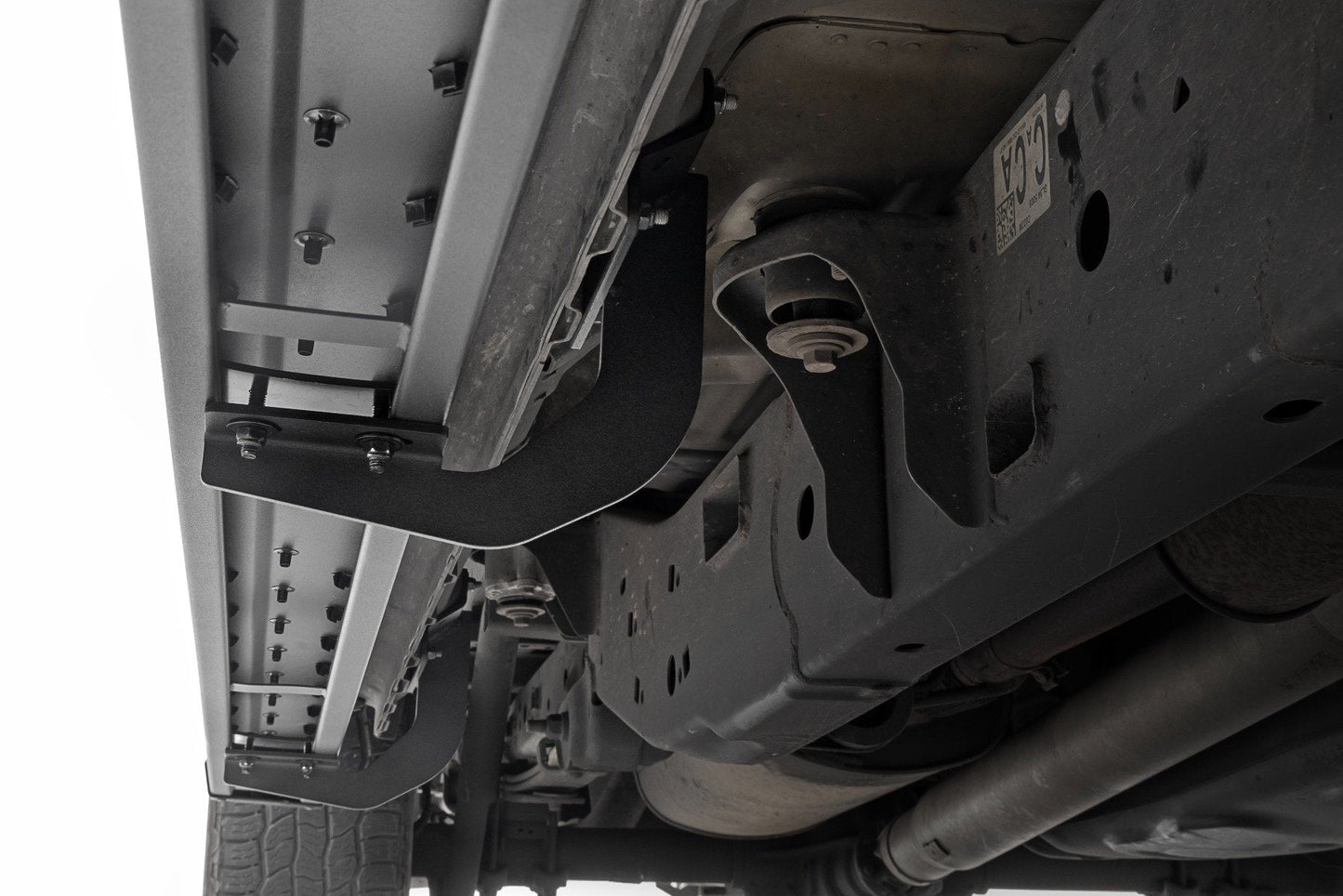Rough Country 41010A BA2 Running Board | Side Step Bars | Ford F-150/F-250/F-350 2WD/4WD (15-26)