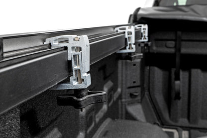Rough Country 42120580 Soft Roll Up Bed Cover | 5'10" Bed | Chevy/GMC Sierra 1500 (19-26)/Silverado 1500 (19-26)