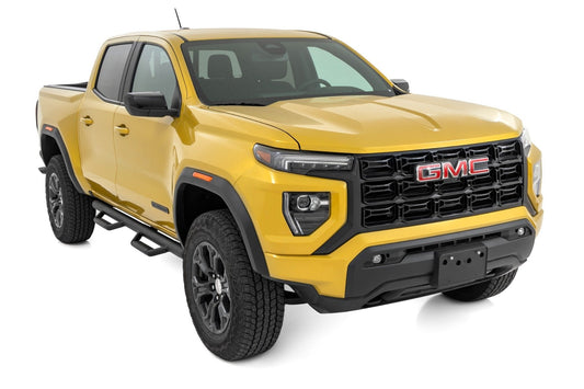 Rough Country RCG1583CCB Nerf Steps | Cab Length | Chevy/GMC Canyon/Colorado 2WD/4WD (2015-2026)