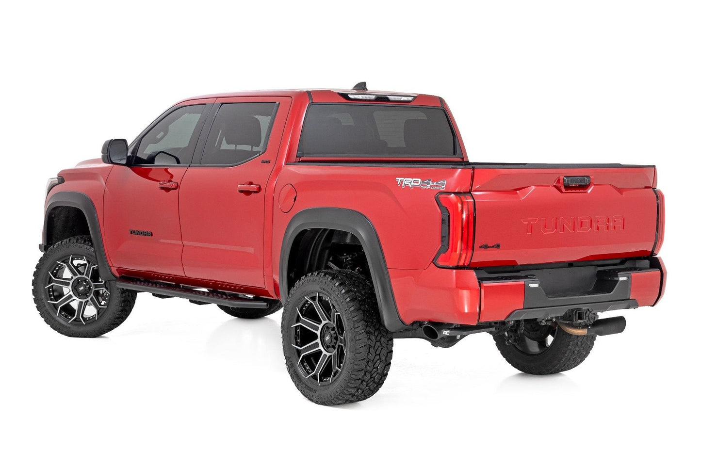 Rough Country 14006 OV2 Running Boards | Side Step Bars | Crew Cab | Toyota Tundra 2WD/4WD (22-25)