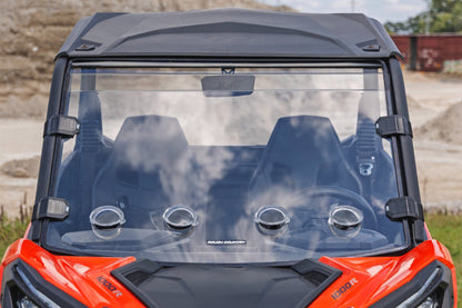 Rough Country 98201930 Vented Full Windshield | Scratch Resistant | Can-Am Maverick Sport 1000R