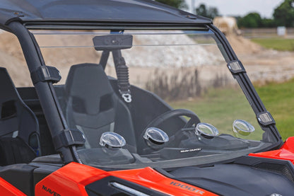 Rough Country 98201930 Vented Full Windshield | Scratch Resistant | Can-Am Maverick Sport 1000R