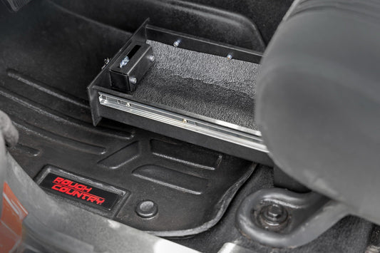 Rough Country 99035 Storage Box | Under Seat | Jeep Wrangler JK (07-10)/Wrangler Unlimited (07-18)