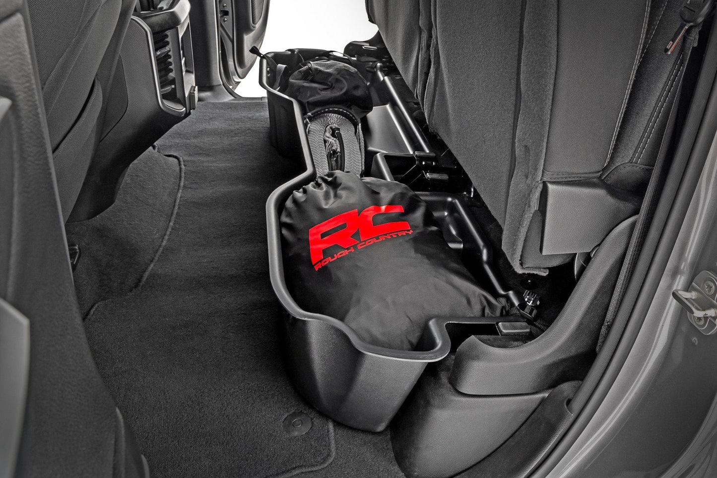 Rough Country RC09422 Under Seat Storage | Double Cab | Ram 1500 2WD/4WD (2019-2026)