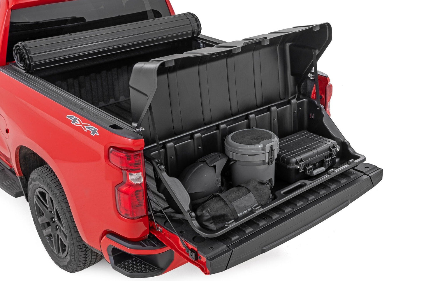 Rough Country 10208 Truck Bed Cargo Storage Box | Lid & Box | Easy Access | Full Size 56"