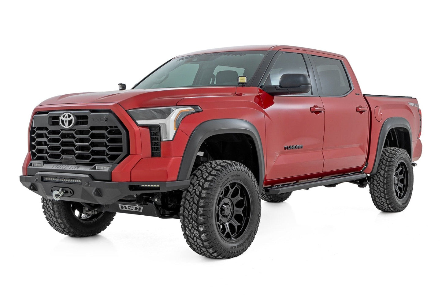 Rough Country 55006 Multi-Color LED Running Boards | CrewMax | Toyota Tundra 2WD/4WD (2022-2025)